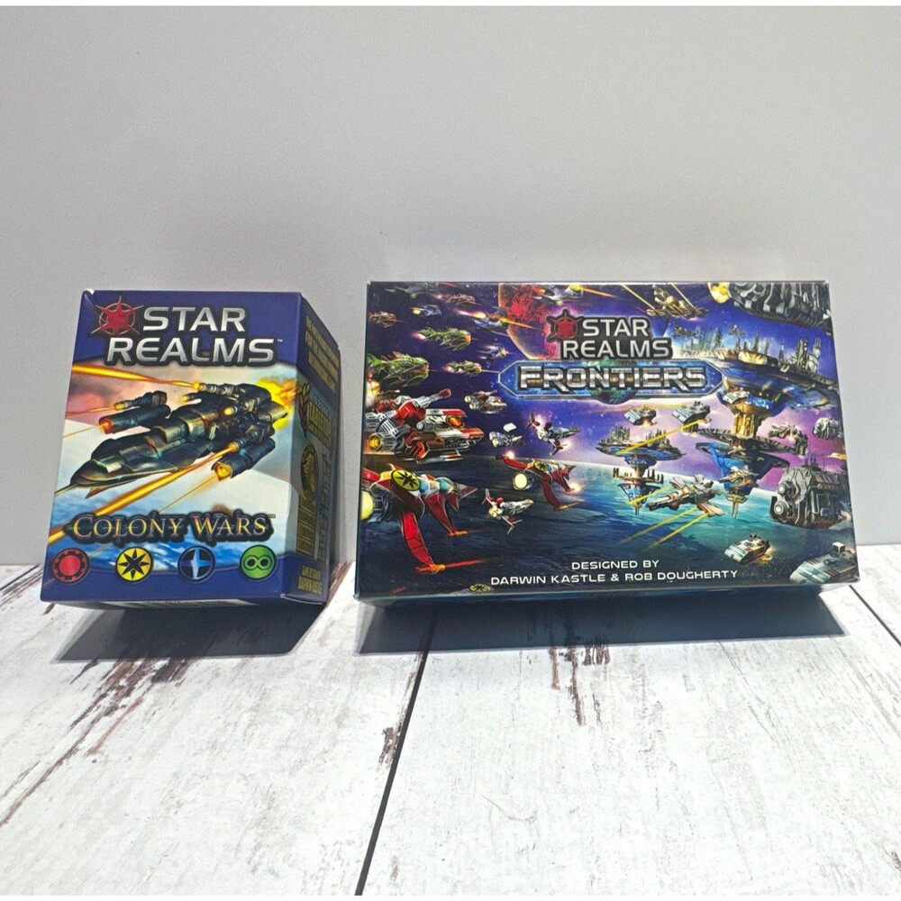 Wise Wizard Star Realms Frontiers & Colony Wars Deck 114ct EN 12+